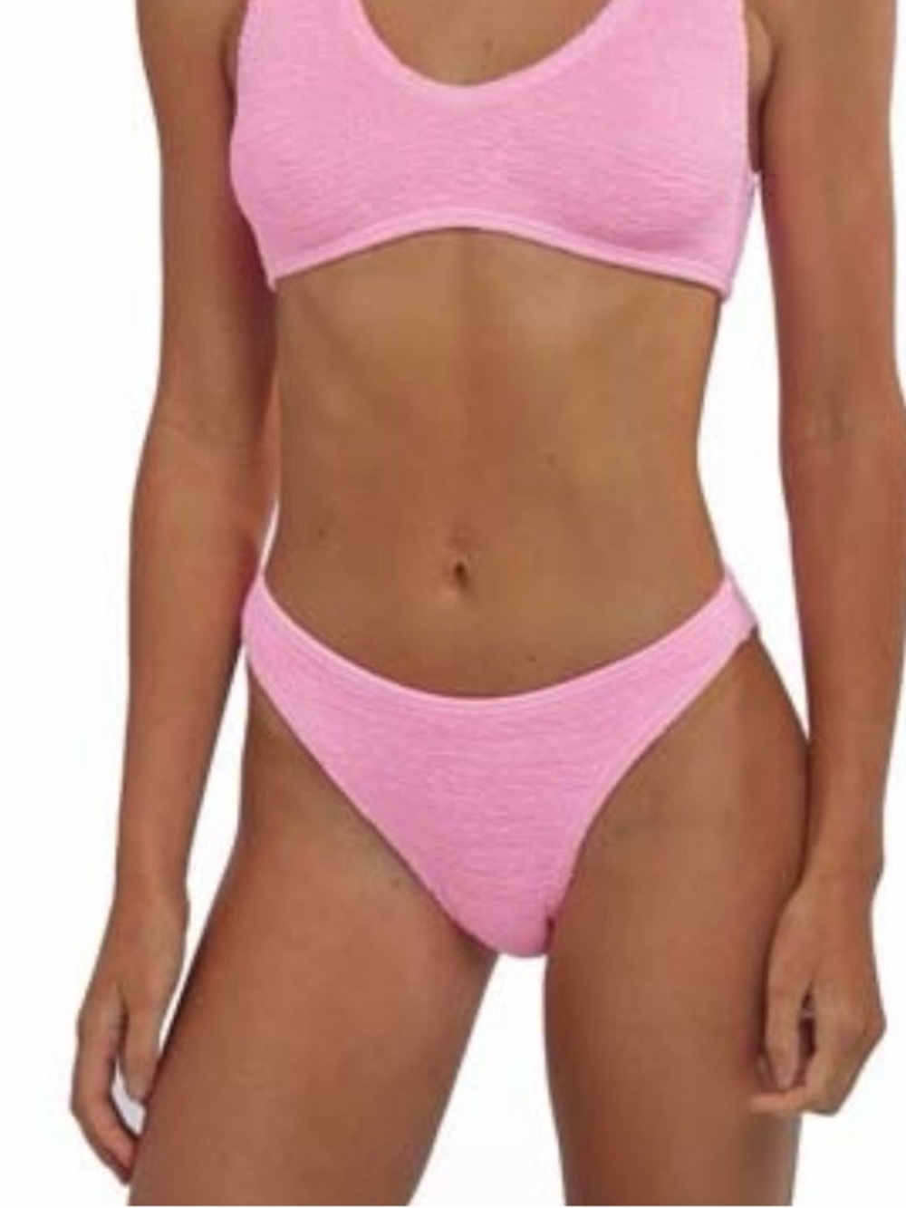 NWT Love and Bikinis Barcelona pink swim pant